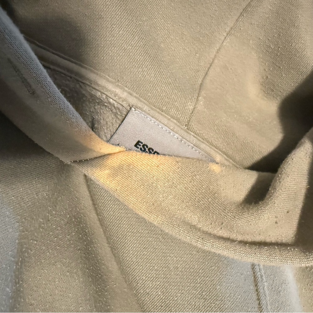 Fear of God Essentials Hoodie in Beige - Picture 8 of 8